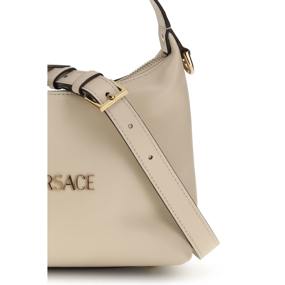 Beige Leather Handbag