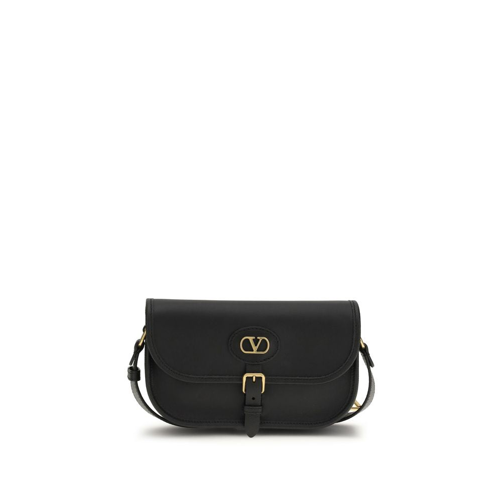 Sac porté épaule en daim noir