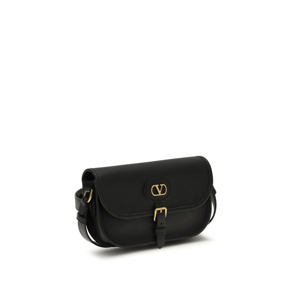 Sac porté épaule en daim noir
