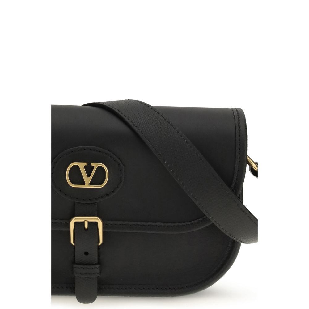 Sac porté épaule en daim noir