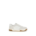 Baskets en cuir blanc
