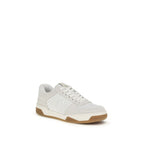 Baskets en cuir blanc
