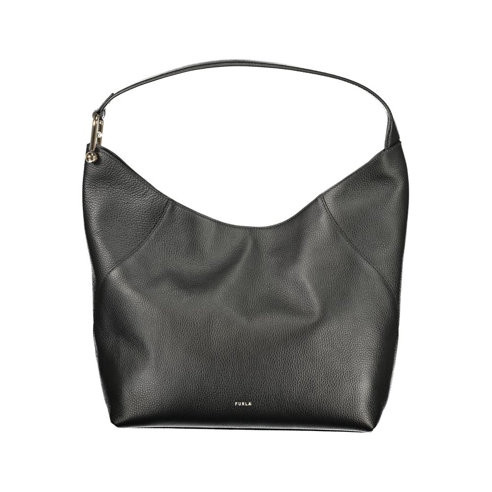 Black Leather Handbag