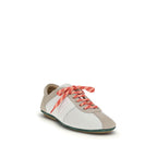 Baskets en cuir multicolores