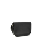 Black Calf Leather Bos Taurus Shoulder Bag
