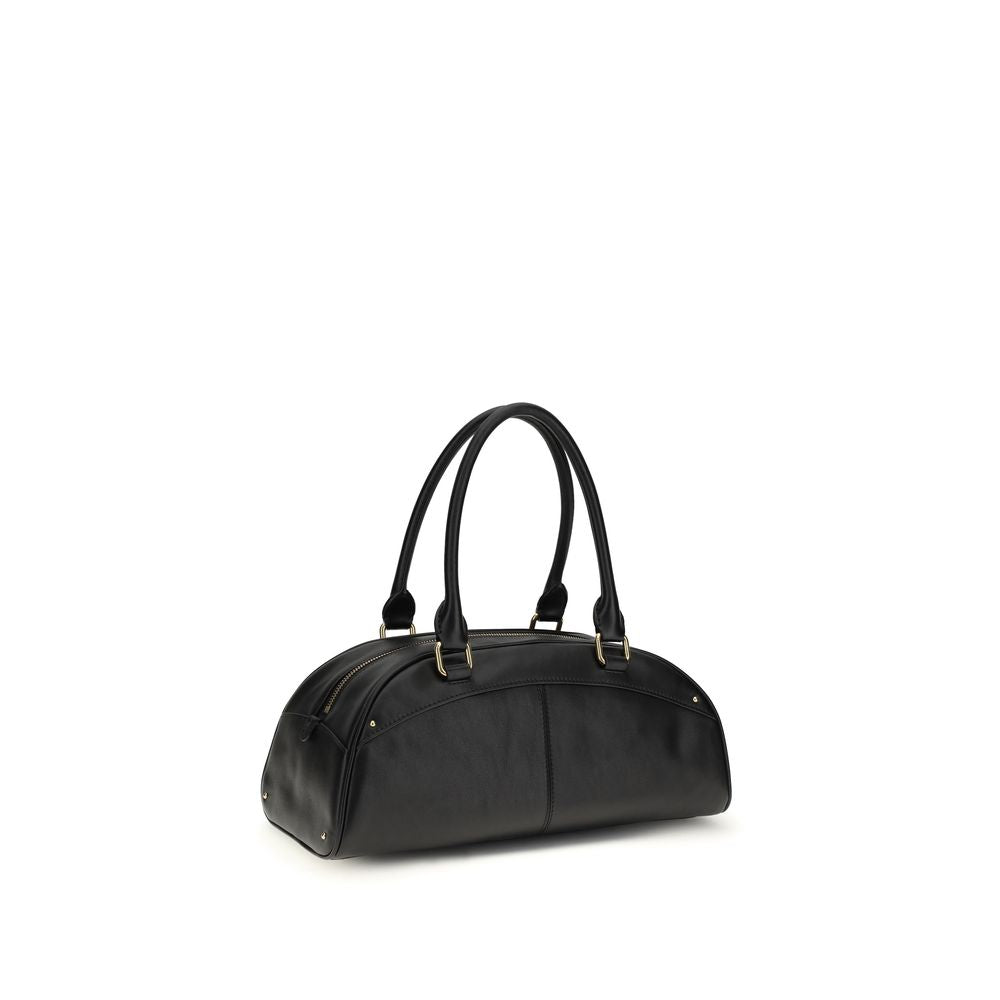 Sac à main en cuir noir