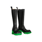 Bottes en cuir – Noir