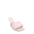 Mules en cuir – Multicolore