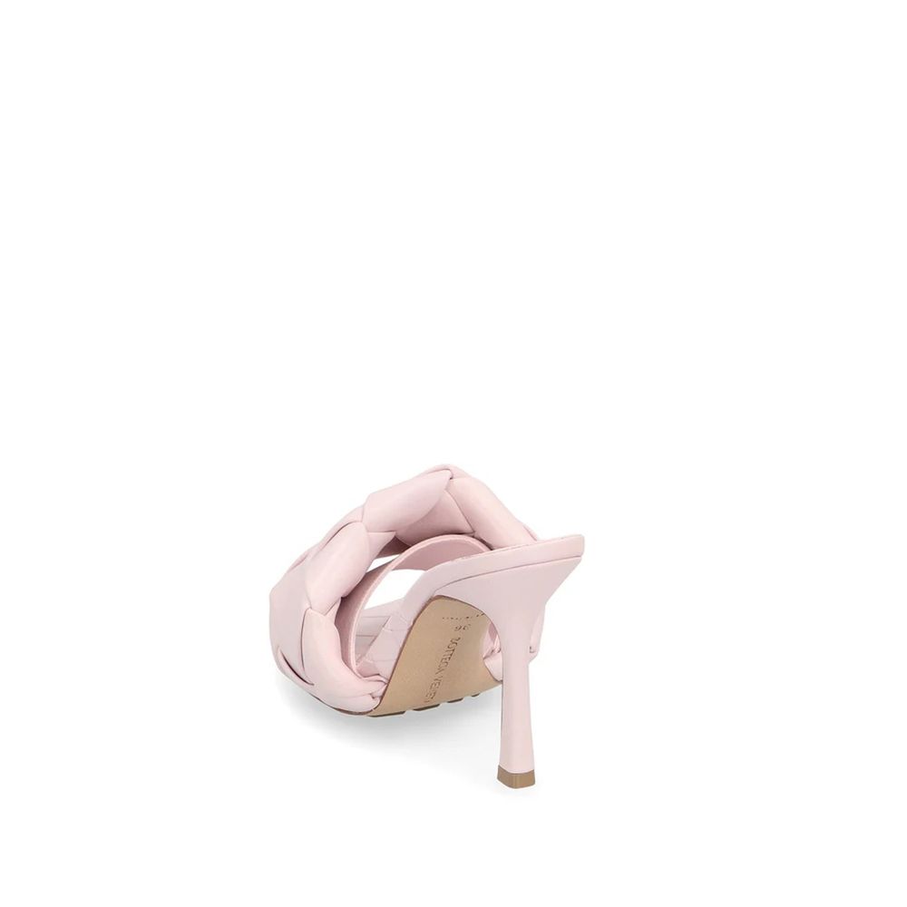 Mules en cuir – Multicolore