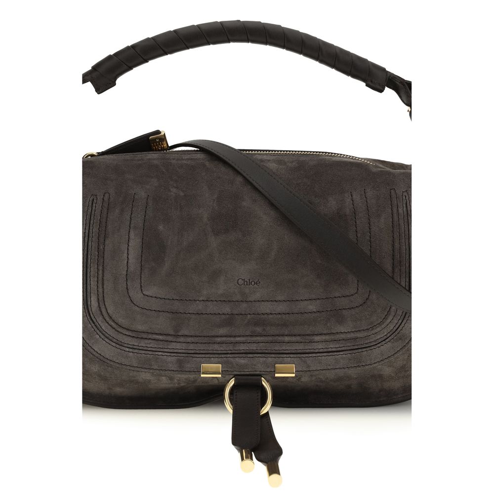 Sac à bandoulière en cuir marron
