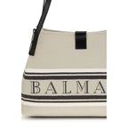 Cotton Shoulder Bag – Beige