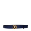 Blue Leather Belt