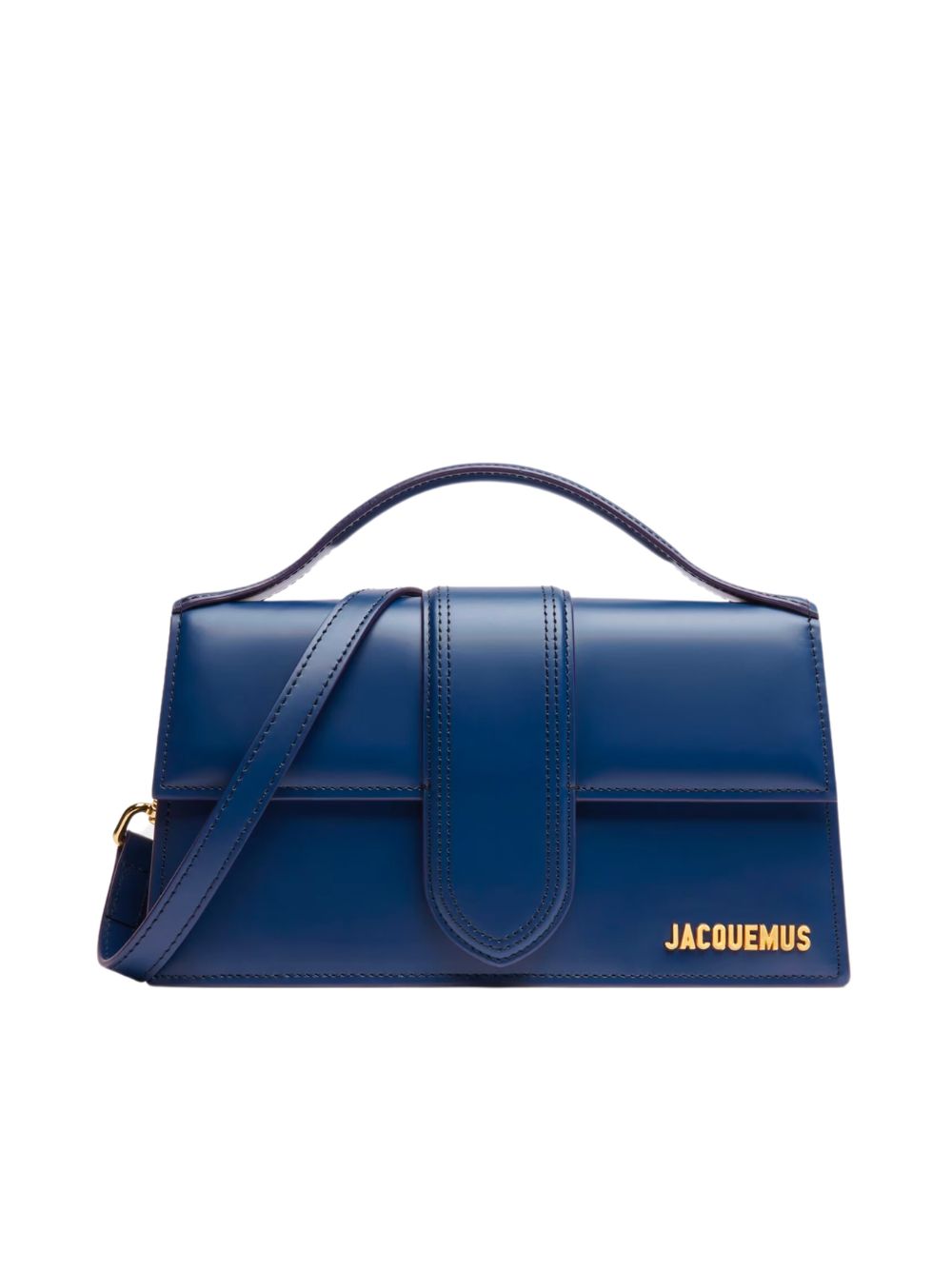 Dark Navy Leather Crossbody Bag