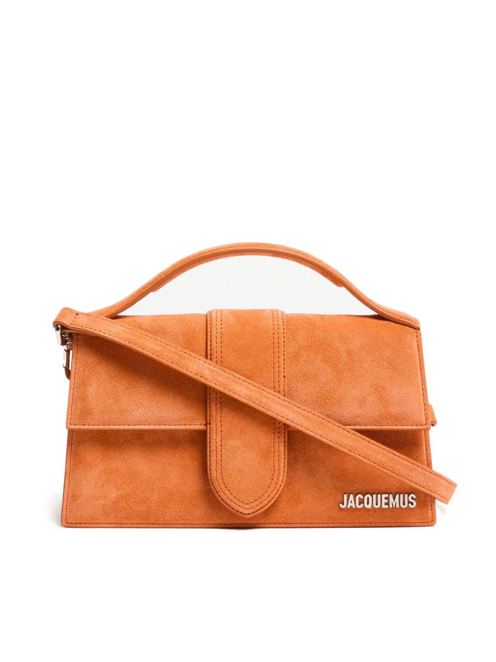 Gold Leather Crossbody Bag