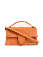 Gold Leather Crossbody Bag