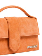 Gold Leather Crossbody Bag