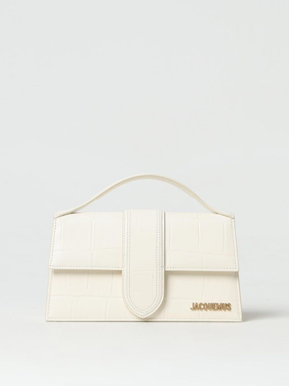 Sac bandoulière en cuir blanc