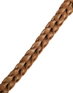 Ceinture en cuir à boucle – Marron