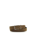 Brown Suede Belt