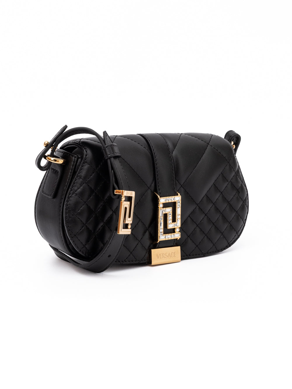 Black Leather Shoulder Bag