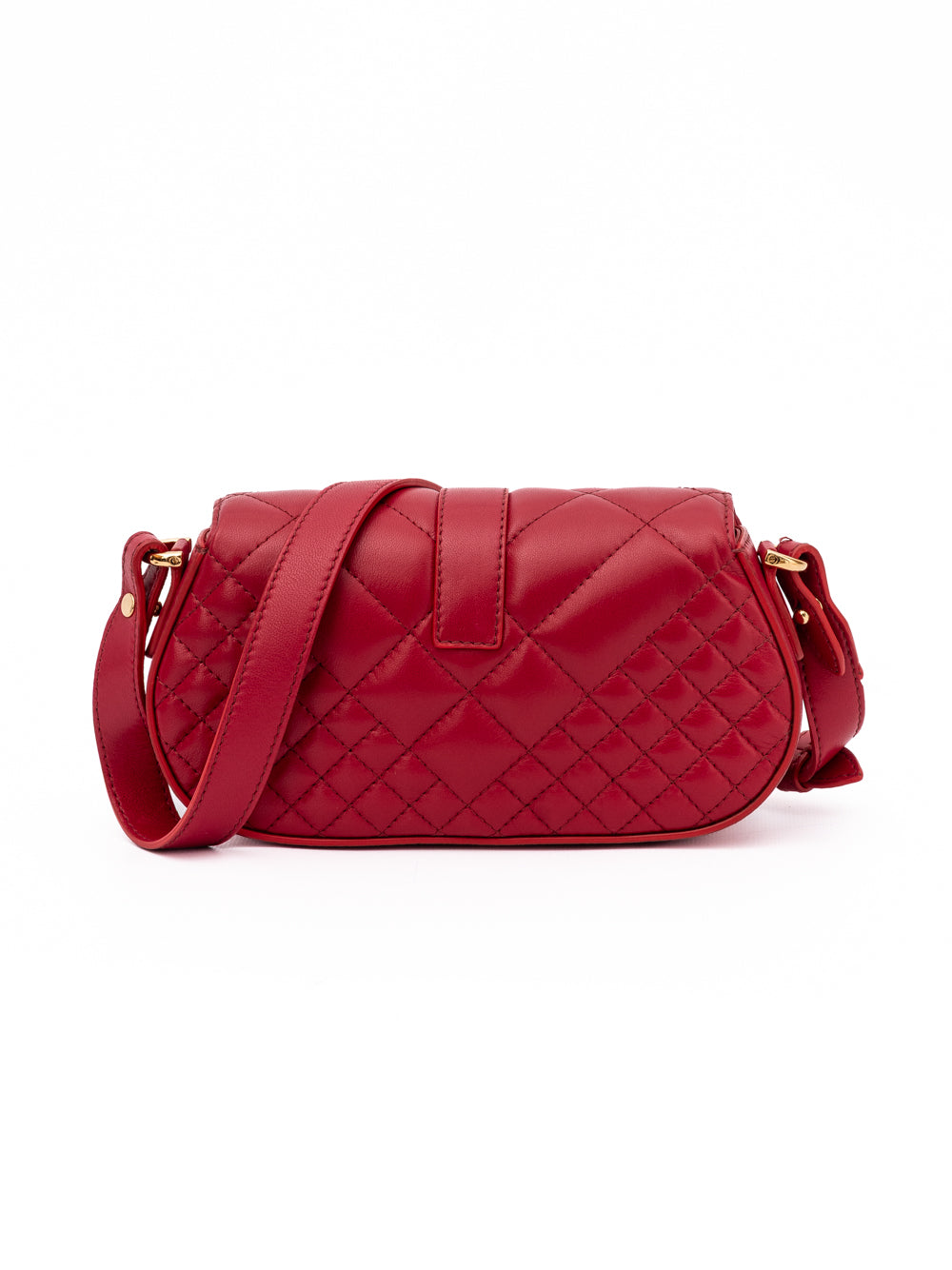 Sac à bandoulière en cuir rouge