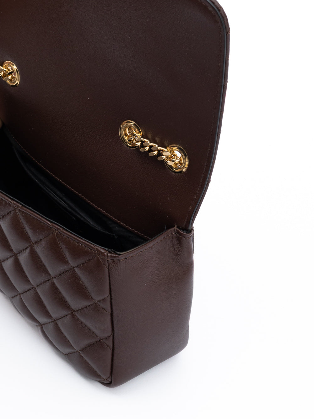 Sac à bandoulière en cuir marron