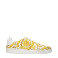 Baskets en cuir blanc