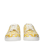 Baskets en cuir blanc