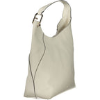 Sac à main en cuir blanc
