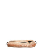 Logo Lambskin Shoulder Bag – Beige