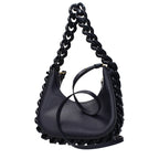 Sac bandoulière en cuir bleu
