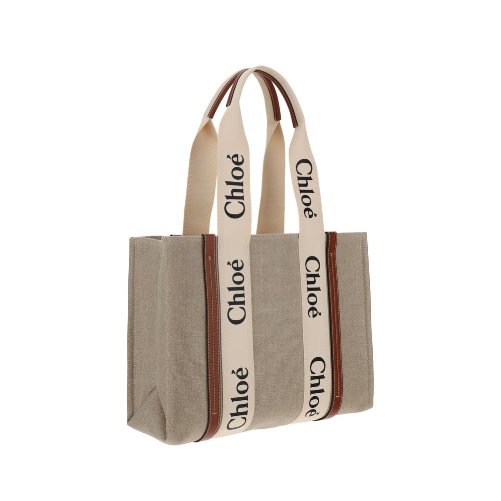 Sac à main en lin – Beige