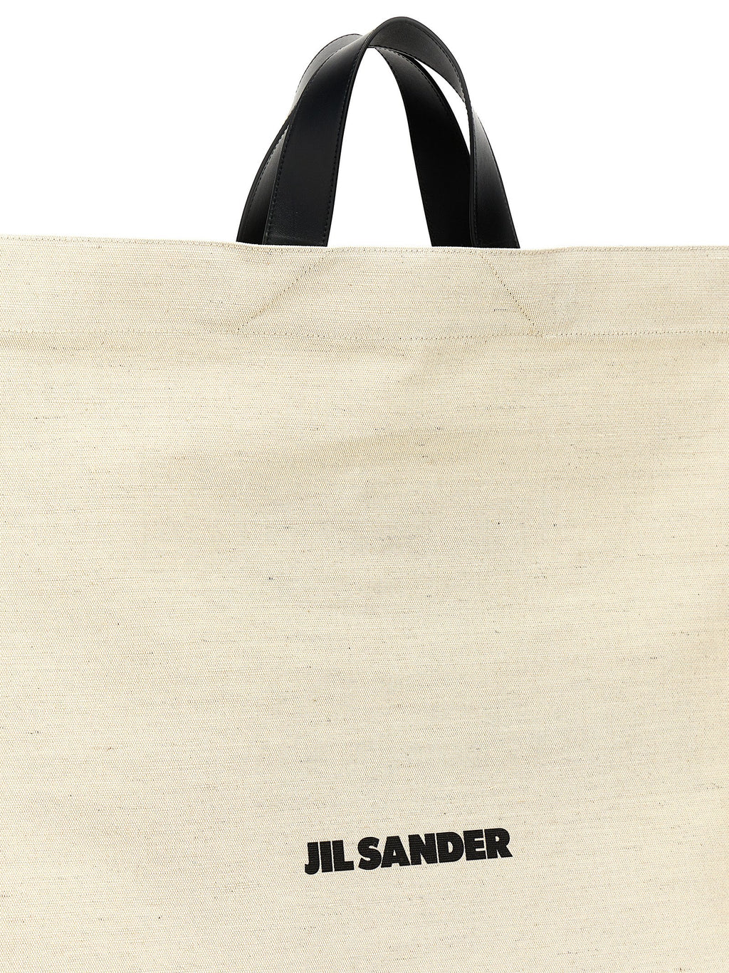White and Black Tote Bag