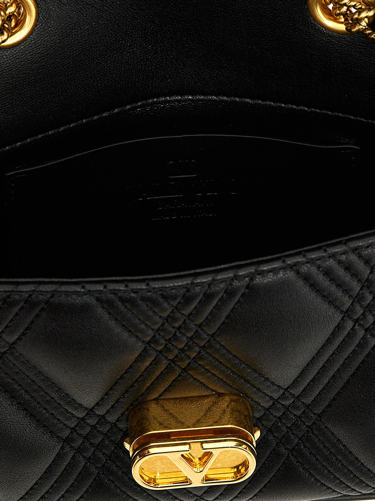 Sac à bandoulière en cuir noir
