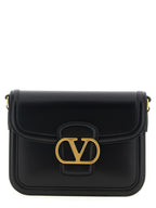 Black Leather Crossbody Bag