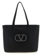 Black Leather Tote Bag