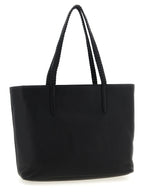 Black Leather Tote Bag