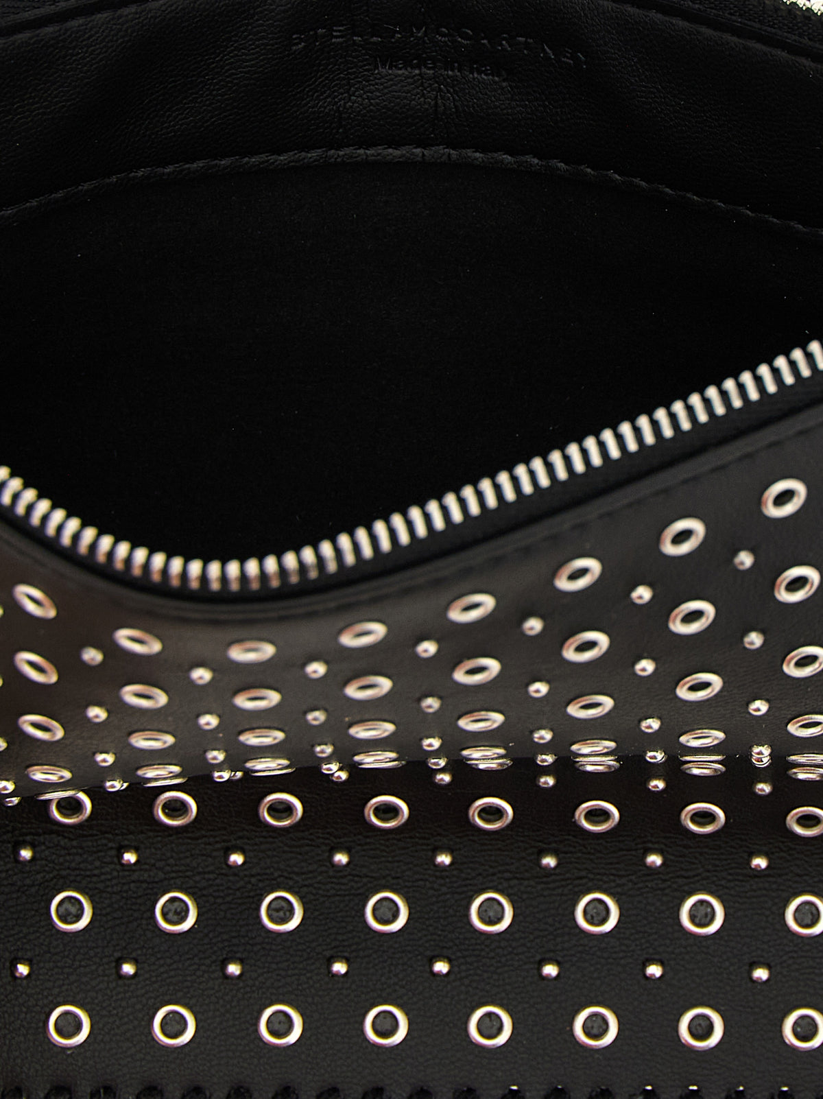 Sac bandoulière noir en polyester