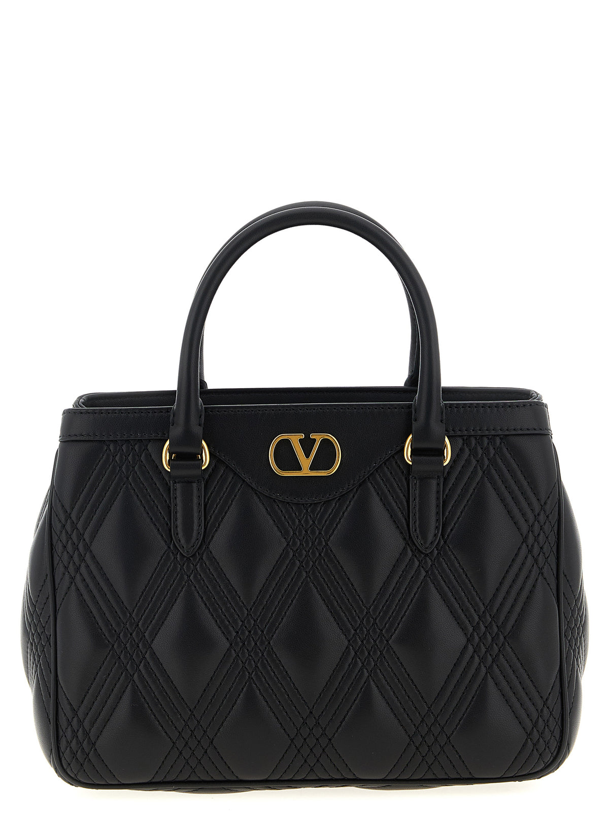 Sac à main en cuir noir