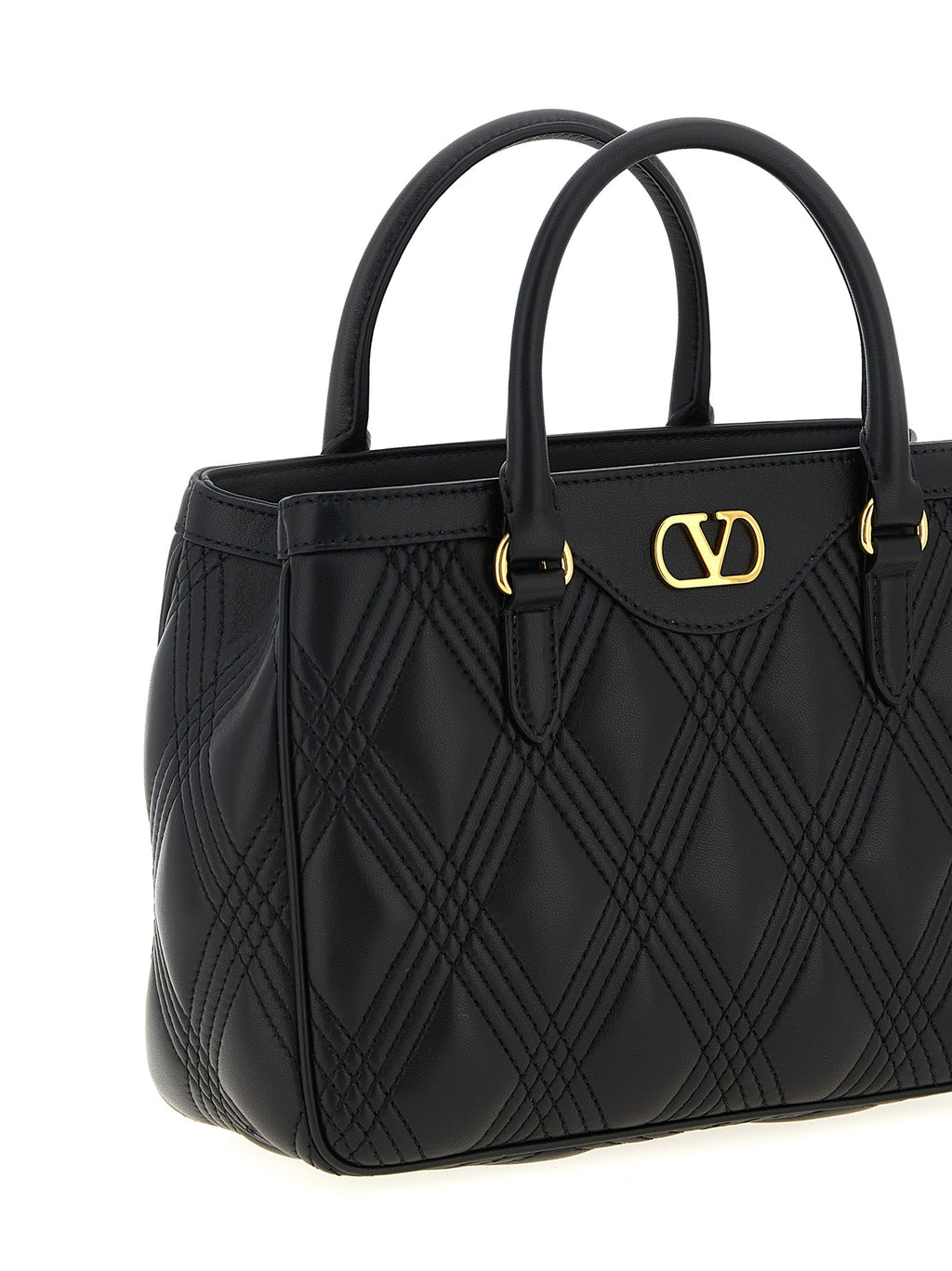 Sac à main en cuir noir