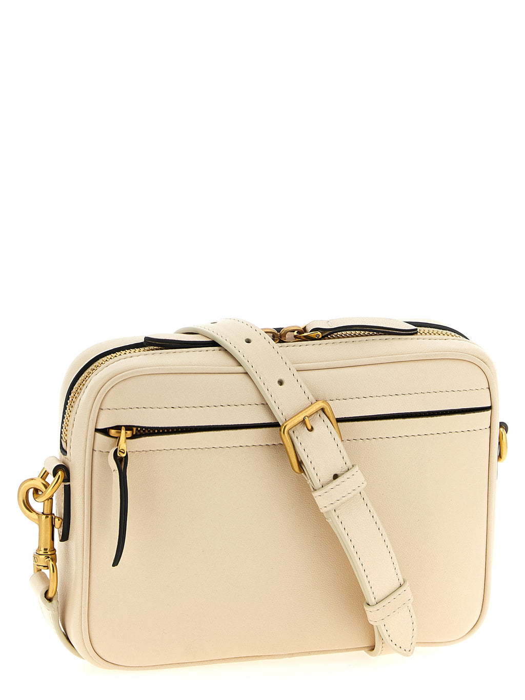 White and Black Crossbody Bag