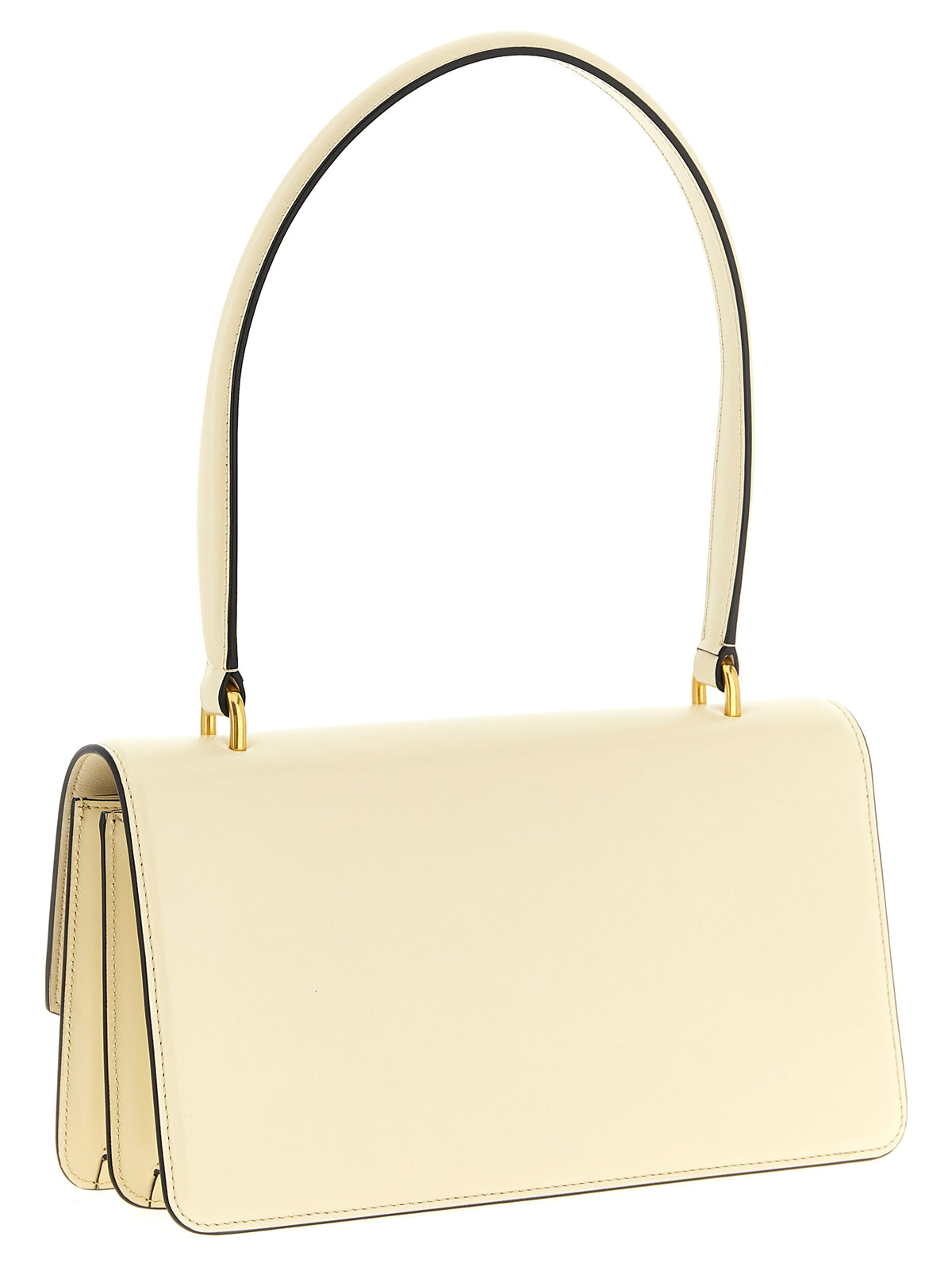 Sac à bandoulière en cuir blanc