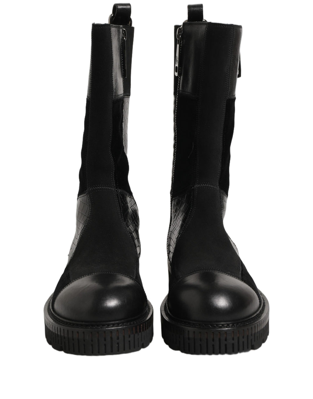 Bottes en cuir – Noir