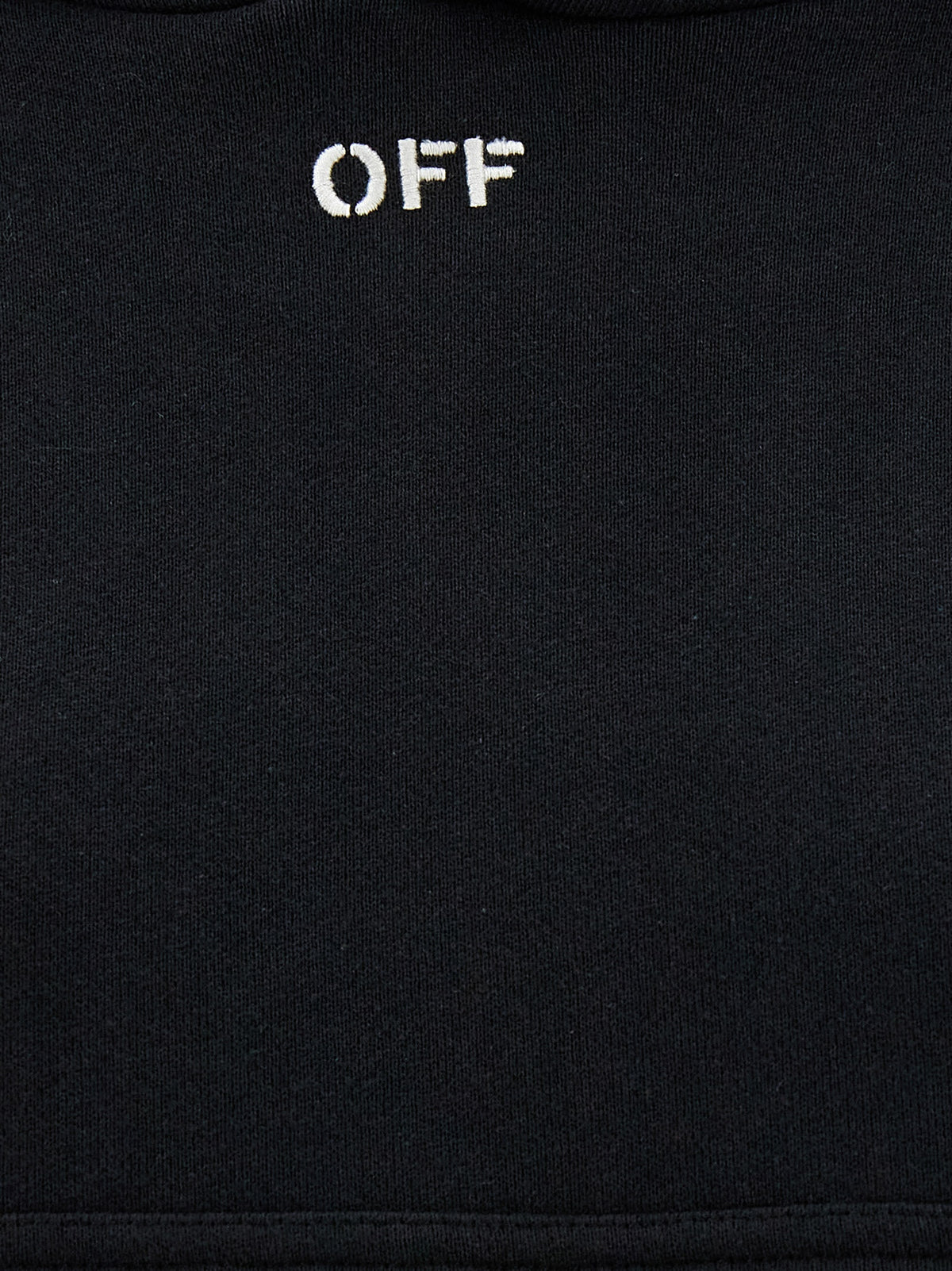 Cotton Hoodie – Black
