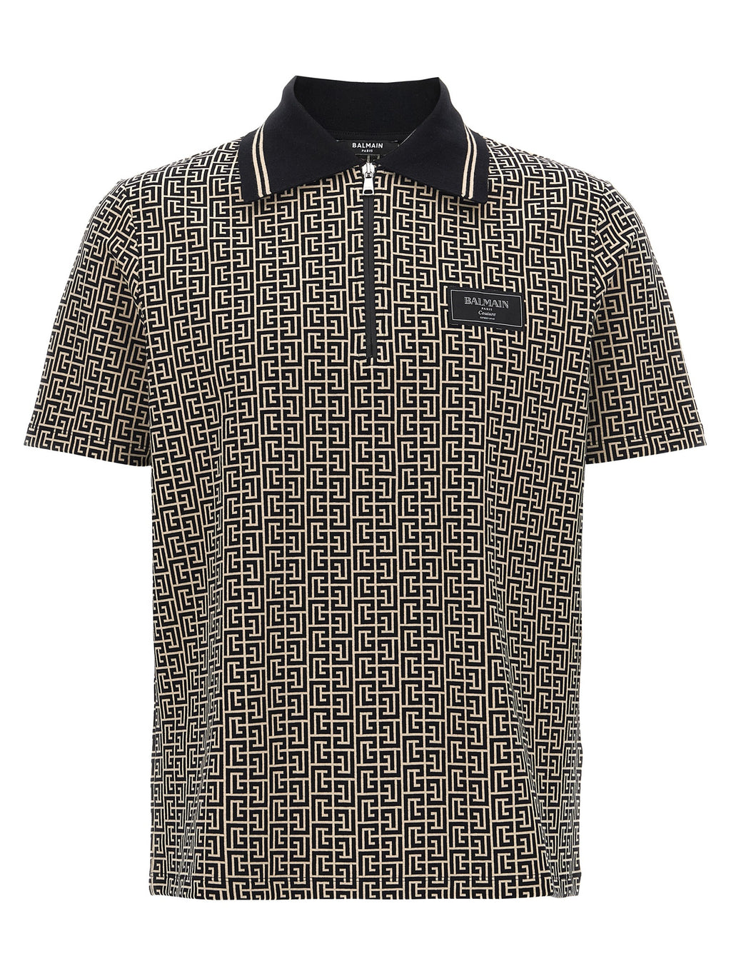 Polo bicolore en coton