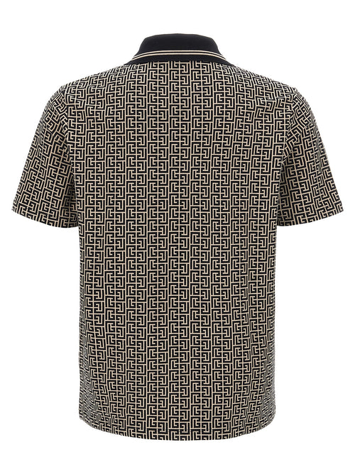 Polo bicolore en coton