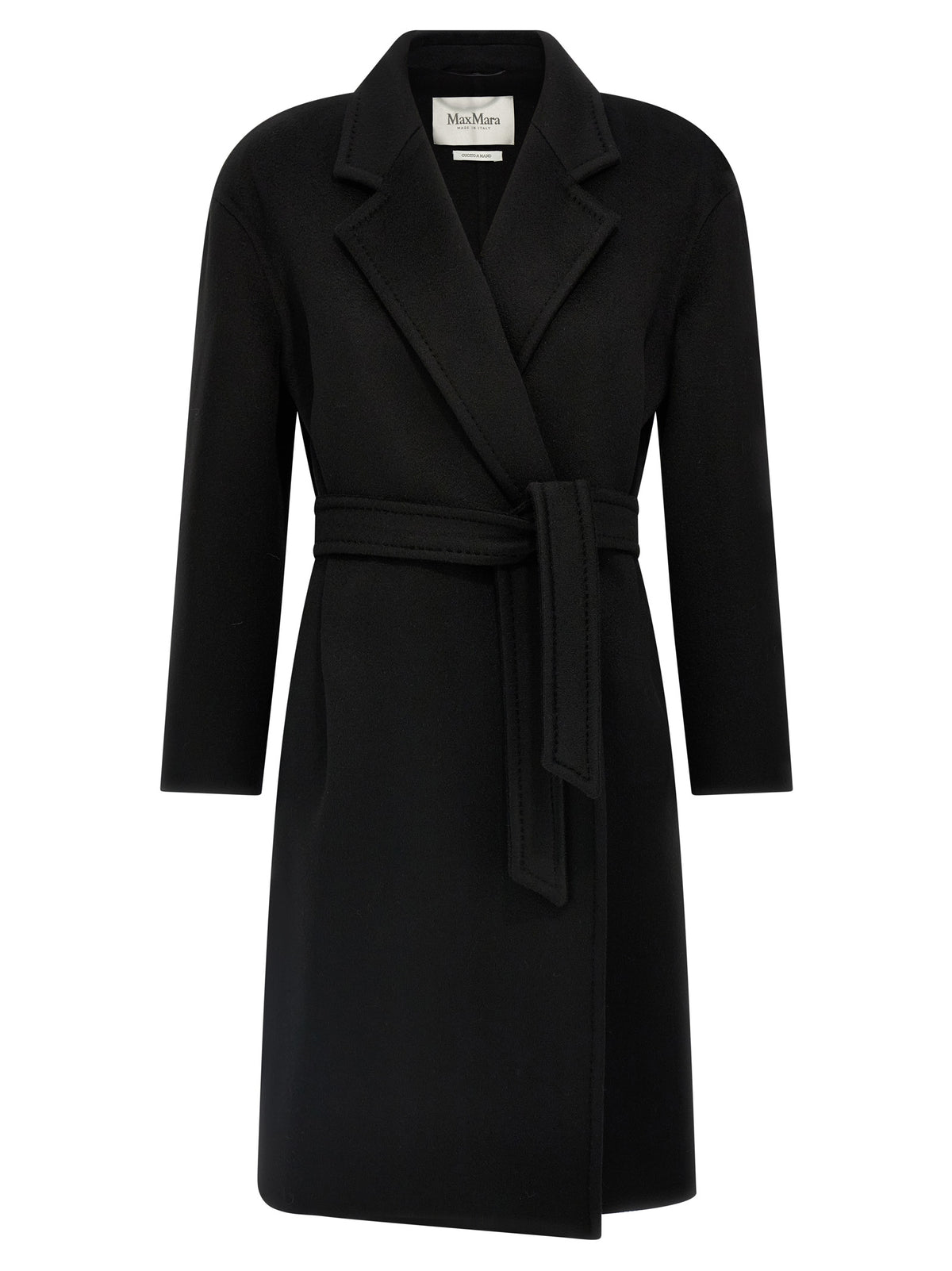 Black Cashmere Coat