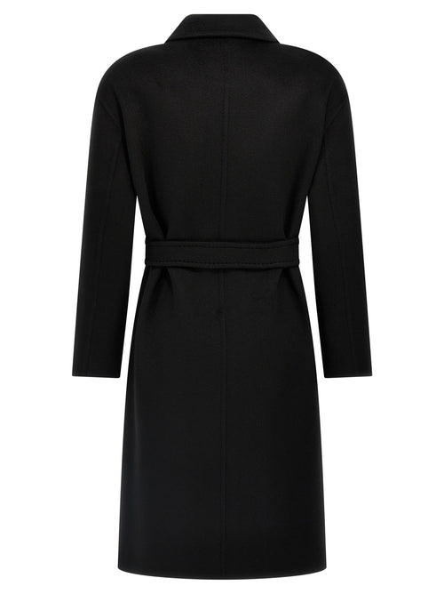 Manteau en cachemire noir