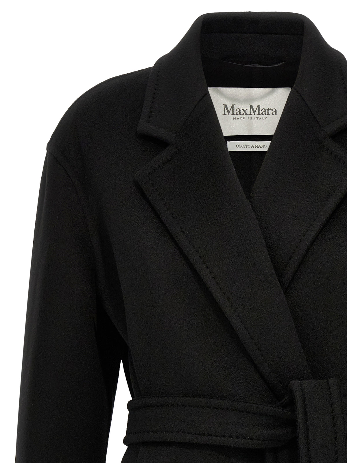 Black Cashmere Coat