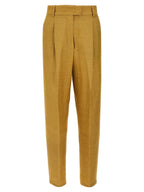 Gold Linen Trousers